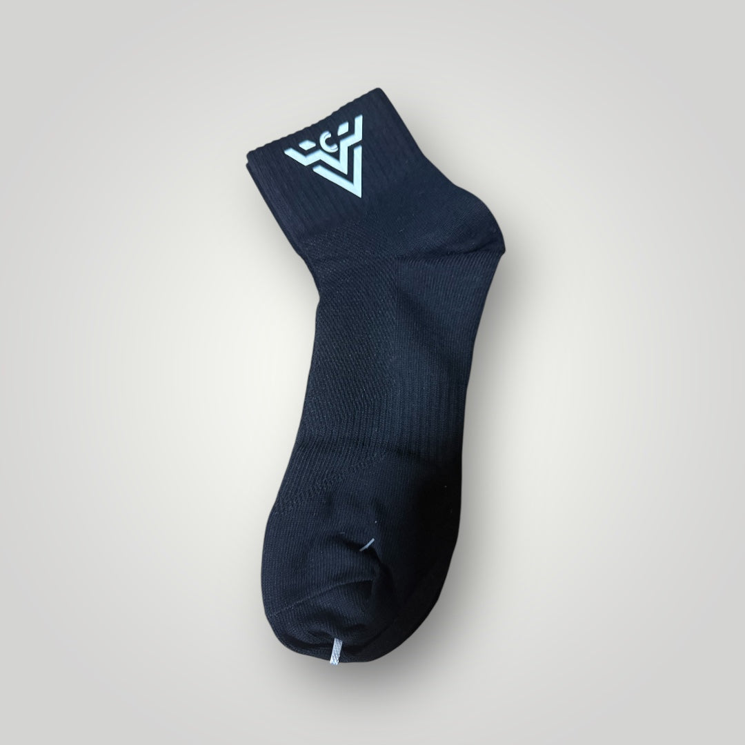 Black short socks
