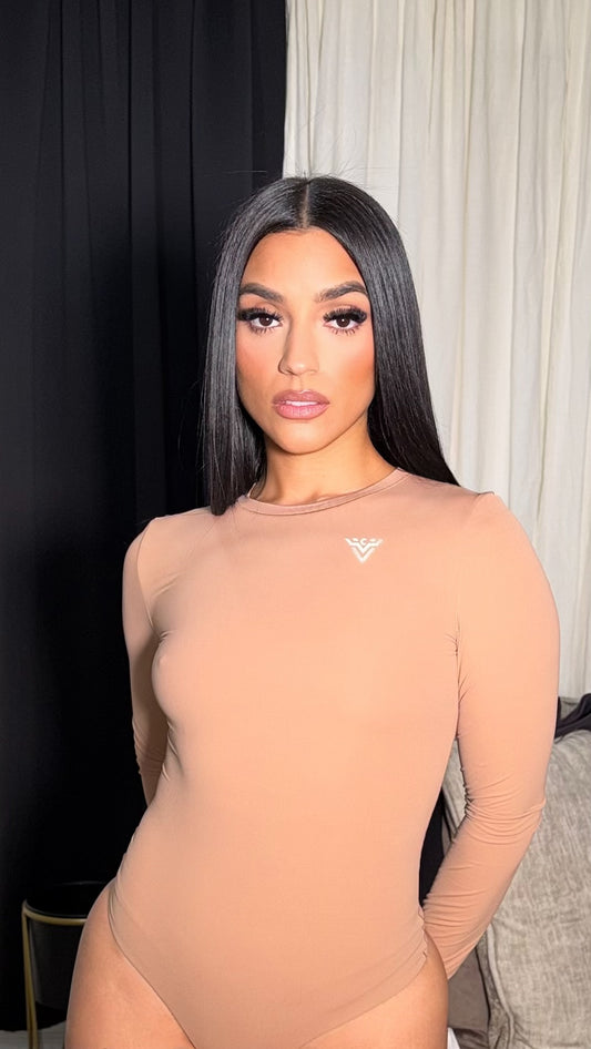 Long-sleeved bodysuit