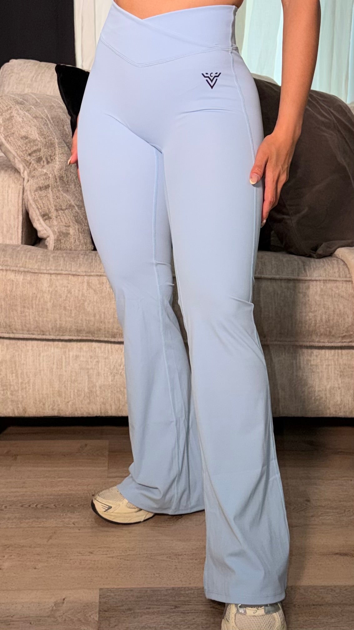Comfortable flared leggings