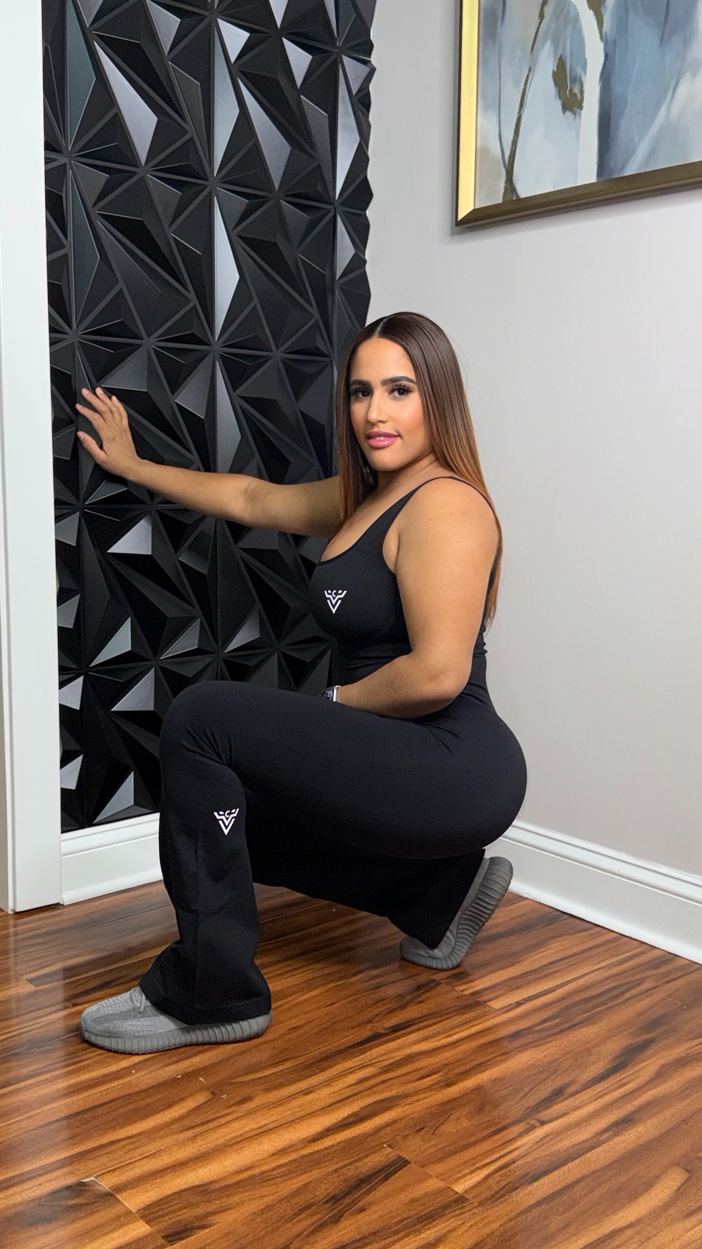 Black and brown Jumpsuit