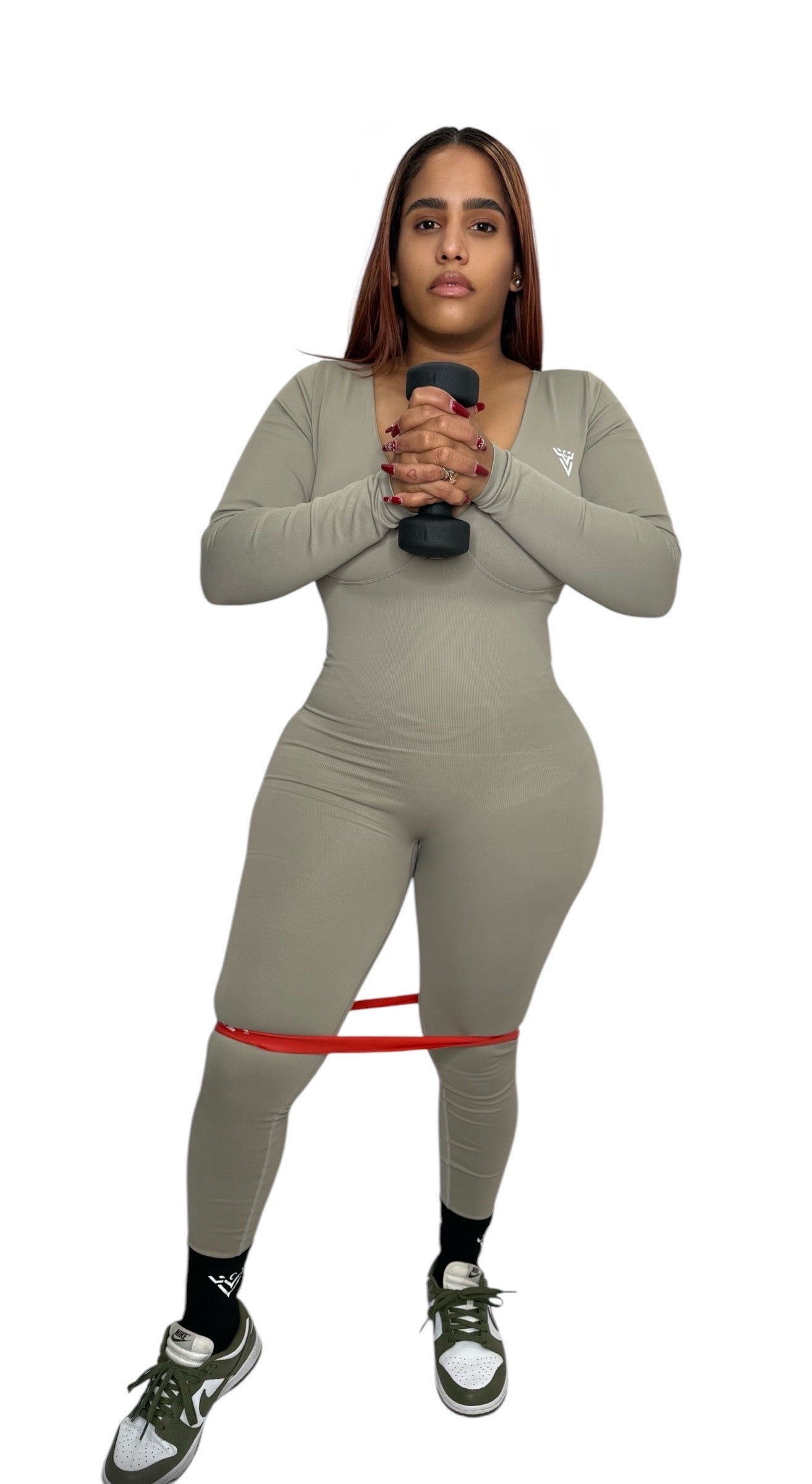 Gray Jumpsuit
