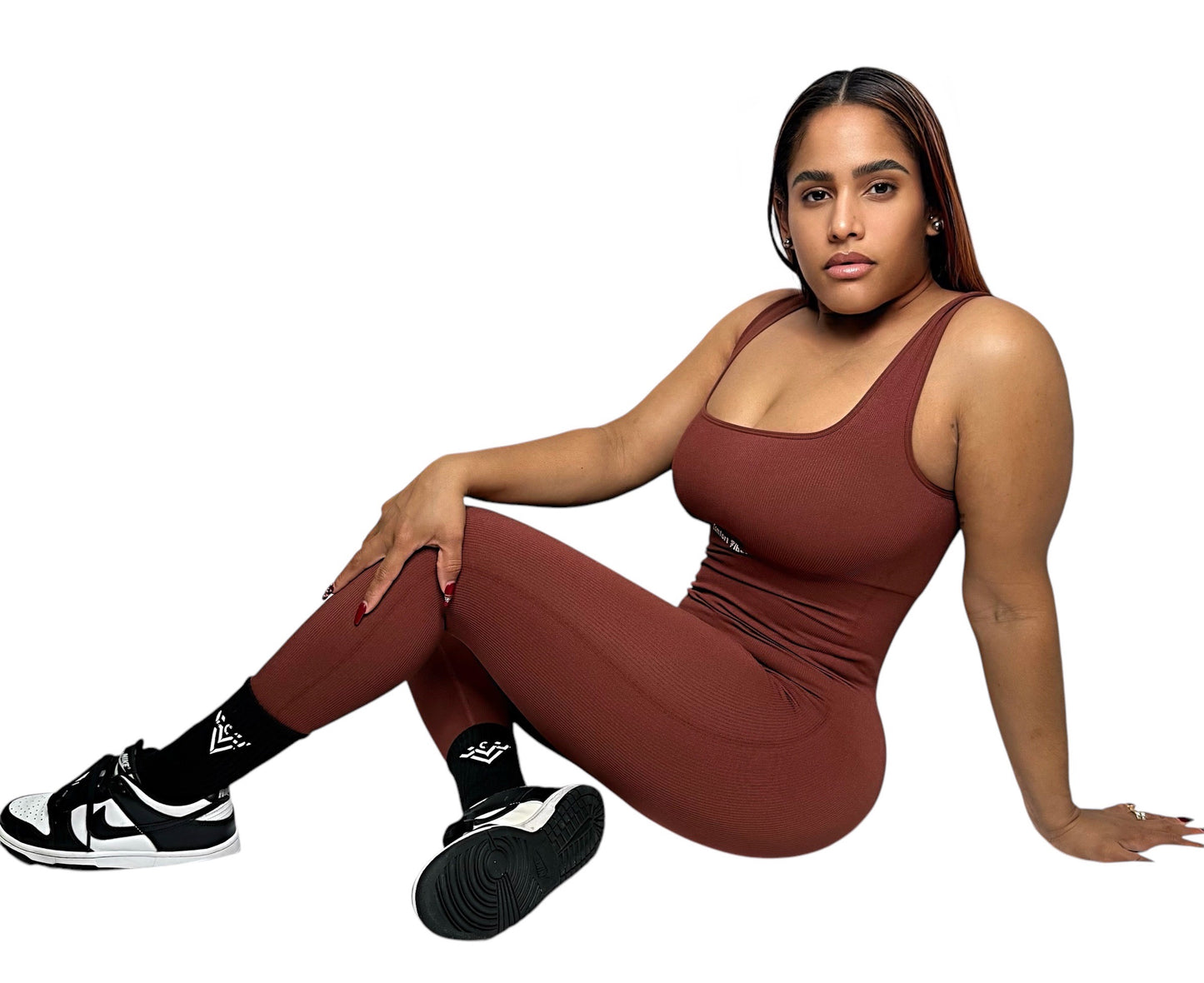 Dark Cinnamon Jumpsuit